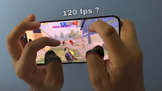 Finally iphone 14 pro max 🥲 first time playing on 90 fps in iphone 14 pro max | PUBG MOBILE