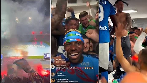 Super Eagles Victor Osimhen & Napoli celebrate historic Serie A title