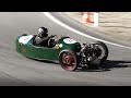 1929 Morgan Super Aero & 1934 Hale Morgan 3-Wheelers racing on Swiss historic hillclimb!