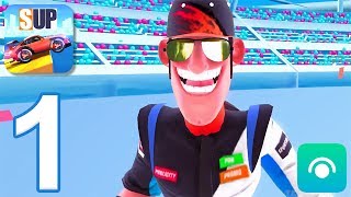 SUP Multiplayer Racing - Gameplay Walkthrough Part 1 (iOS, Android) screenshot 2