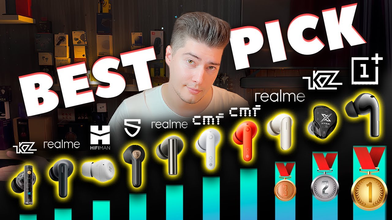 BEST Earbuds Under $50 (2025) | TOP-15 Budget TWS - YouTube