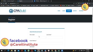 #CPABuild | How To Create CPABuild Account | Best CPA Network