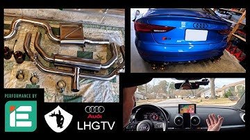 LHGTV // DETAILED INSTALLATION IE CATBACK EXHAUST // TEST DRIVE //