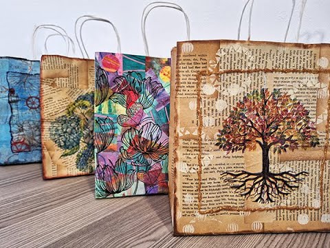 DIY - Upcycled Paper Bags 