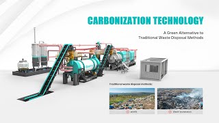 Carbonization Technology A Green Alternative To Traditional Waste Disposal Methods.