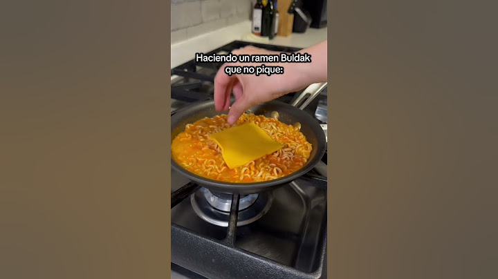 Ramen Buldak que NO PICA. La clave es la leche. #buldakramen #buldakcarbonara #buldaknoodles