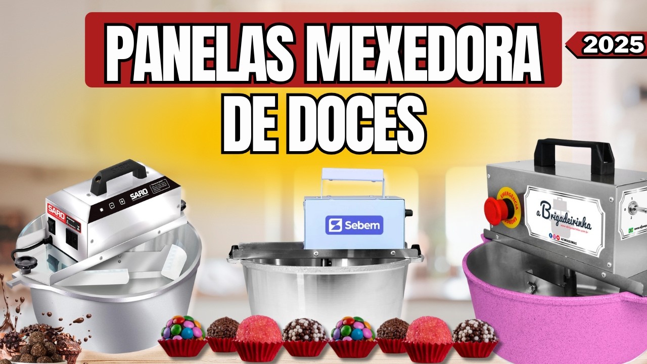Qual a Melhor Panela Mexedora de Doces em 2025? Top 3 Melhores Panelas Mexedora de Doces