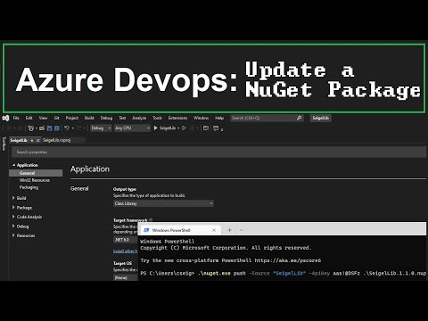 Update A Nuget Package In Azure Devops Feed