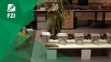 Inspection Robot KAIRO II - Climbing up a Step