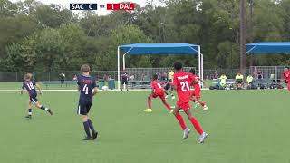 SA City 08B ECNL vs Texans Academy - 20211002