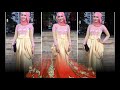 Kebaya Wisuda Warna Kuning Emas Hijab