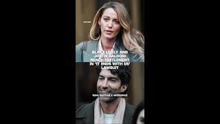 Blake Lively and Justin Baldoni reach settlement in ‘It Ends with Us’ lawsuit