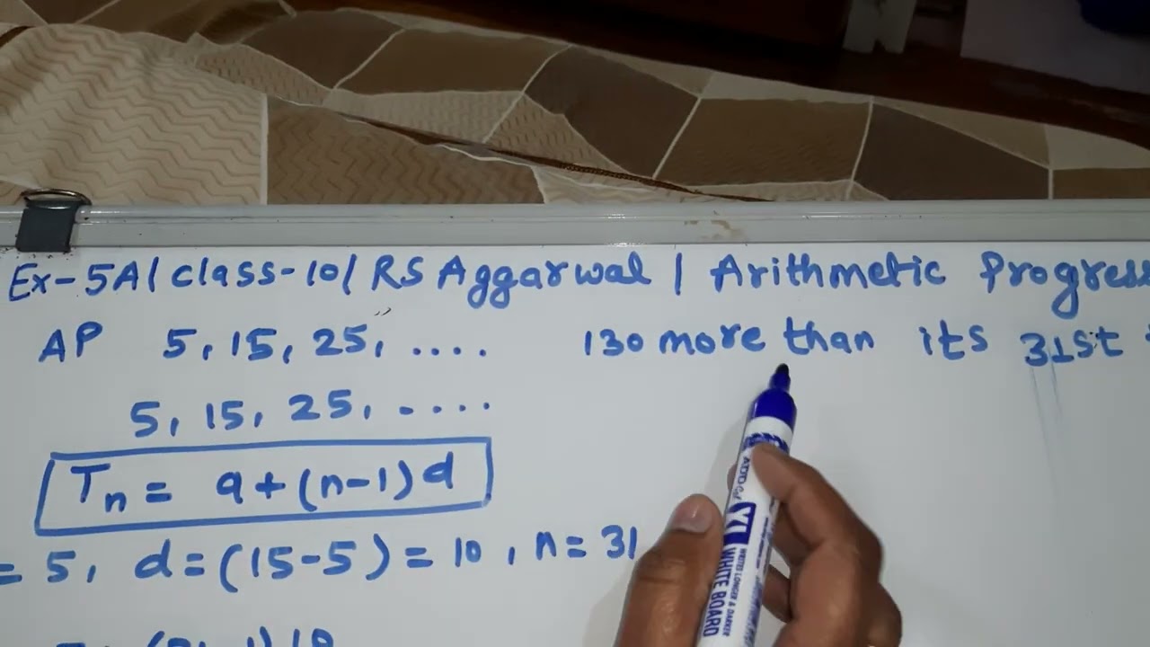 Question 15 exercise 5A Arithmetic Progressions  #rsaggarwalclass10maths #viralvideo #maths #video 
