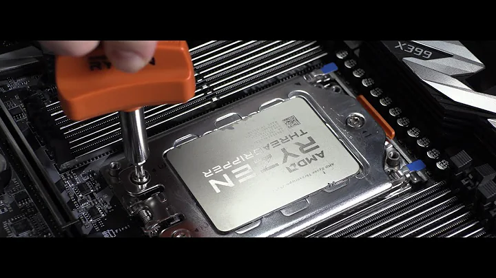 AMD Thread Ripper 2990X和2990WX安装教程