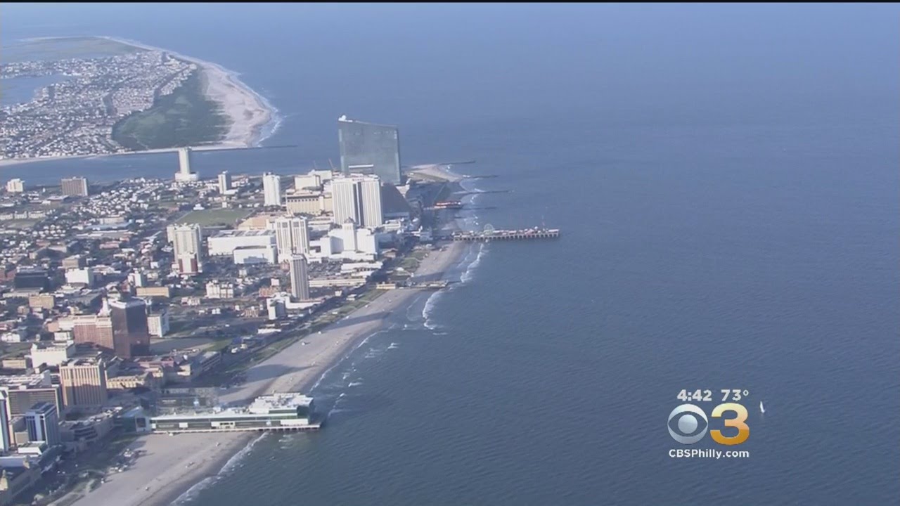 New Jersey Ocean Water Showing Shades Of Blue YouTube