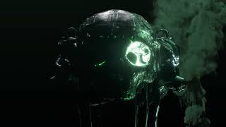 VJ LOOP human skeleton abstract vision #