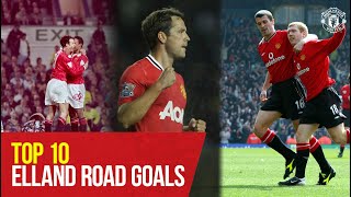 Top 10 Goals v Leeds United at Elland Road | Manchester United