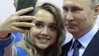 Елена Радионова с Путиным