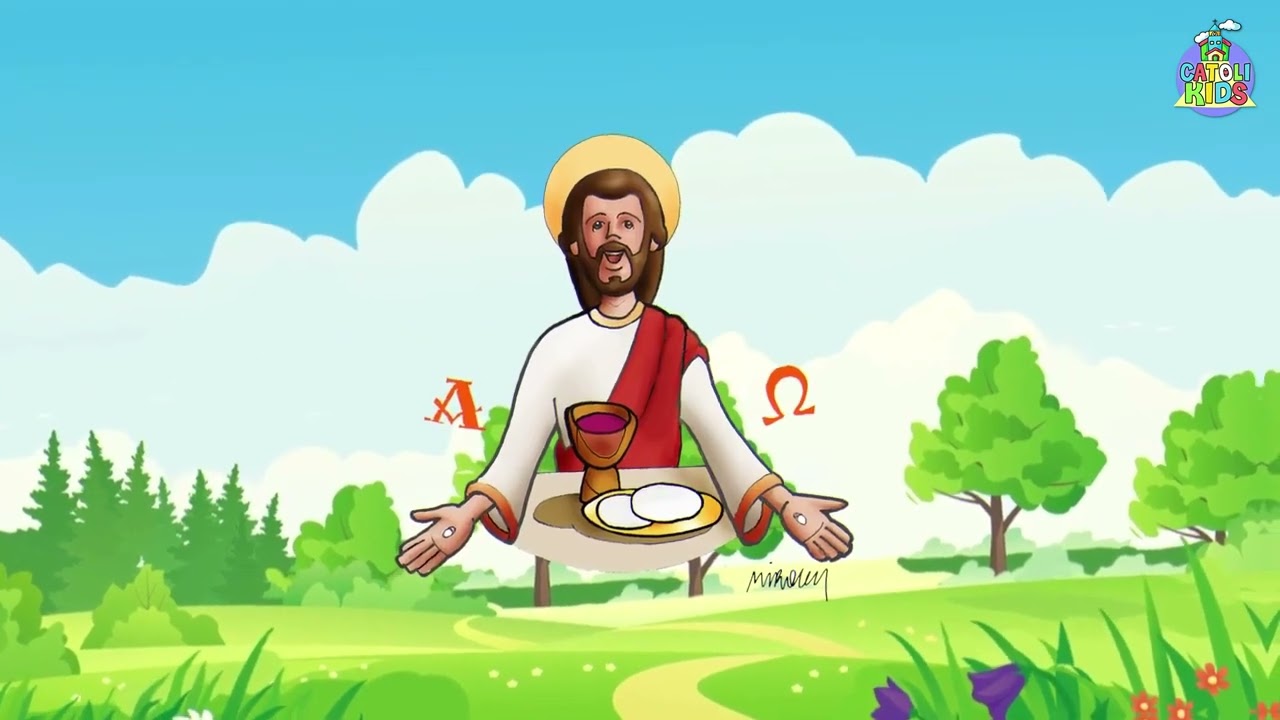 LA EUCARISTIA EXPLICADO PARA NIÑOS / CATOLIKIDS OFICIAL ♥️