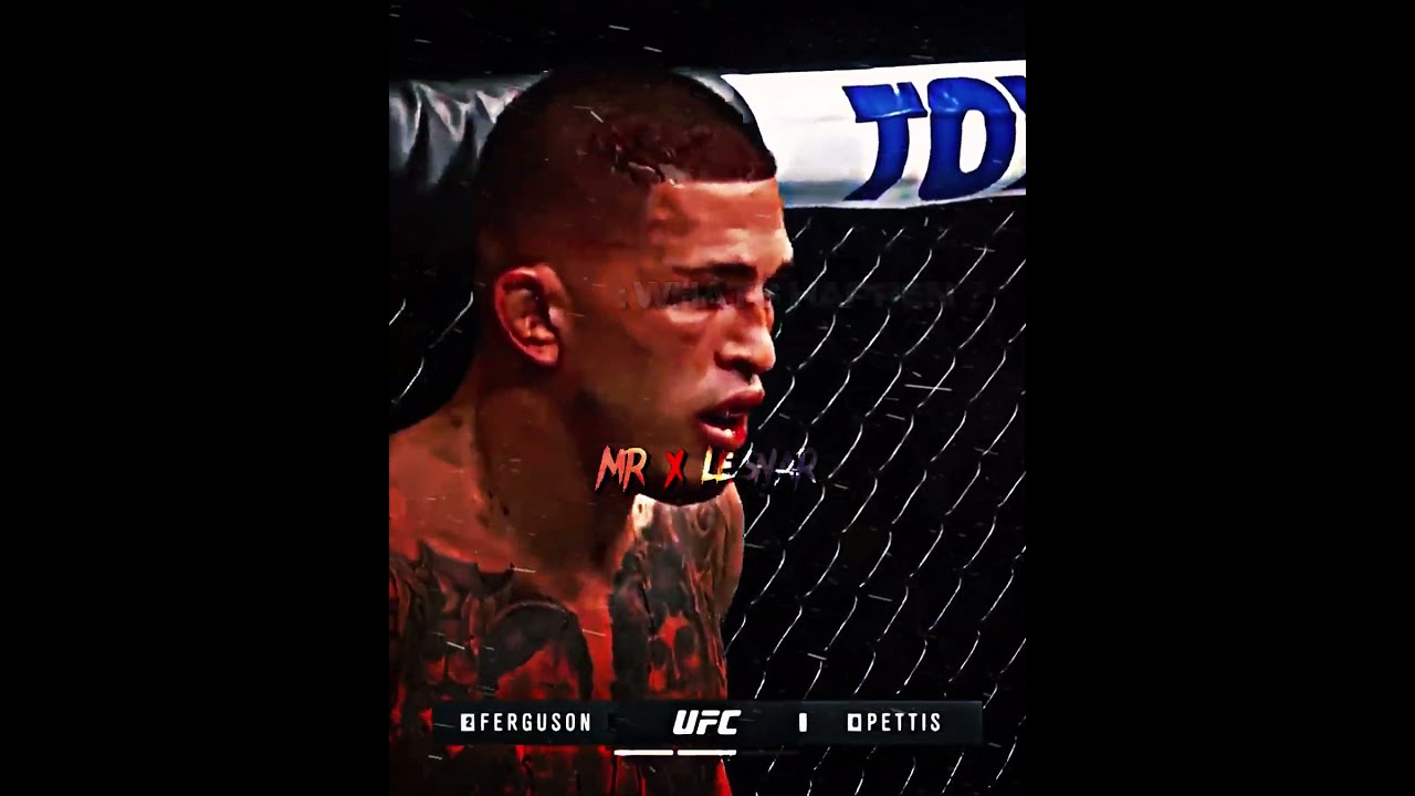 Tony Ferguson Was On Adrenaline Ufc Edit 