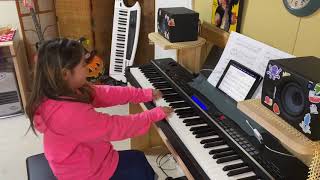 Play a Simple Melody from Watch Your Step - Irving Berlin, Piano, Age8 プレイ・ア・シンプル・メロディー, ピアノ, 8歳