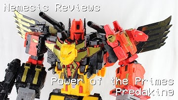 Nemesis Reviews Transformers Power of the Primes Predaking