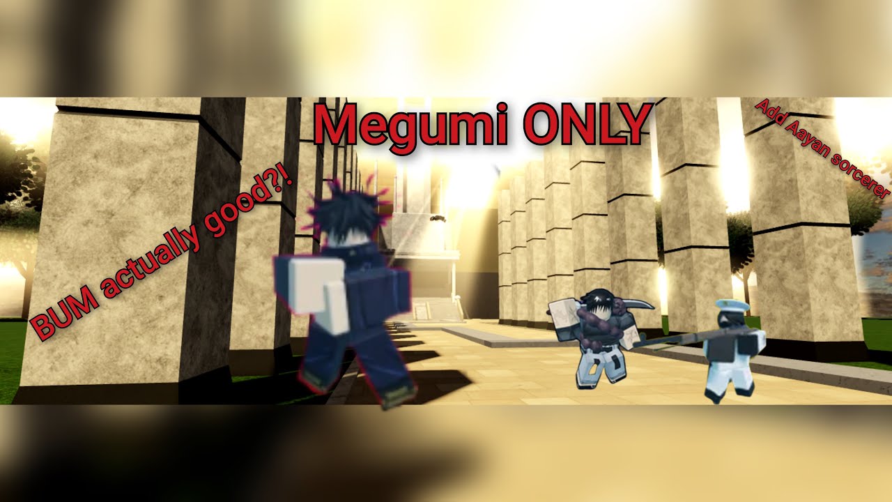 can i beat gojo raid in sorcerer tower defense with only megumi and farms