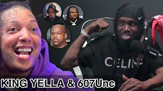 Wack100 Calls & King Yella Crashes Out on 607Unc Over Finess2Tymes & Tee Grizzly