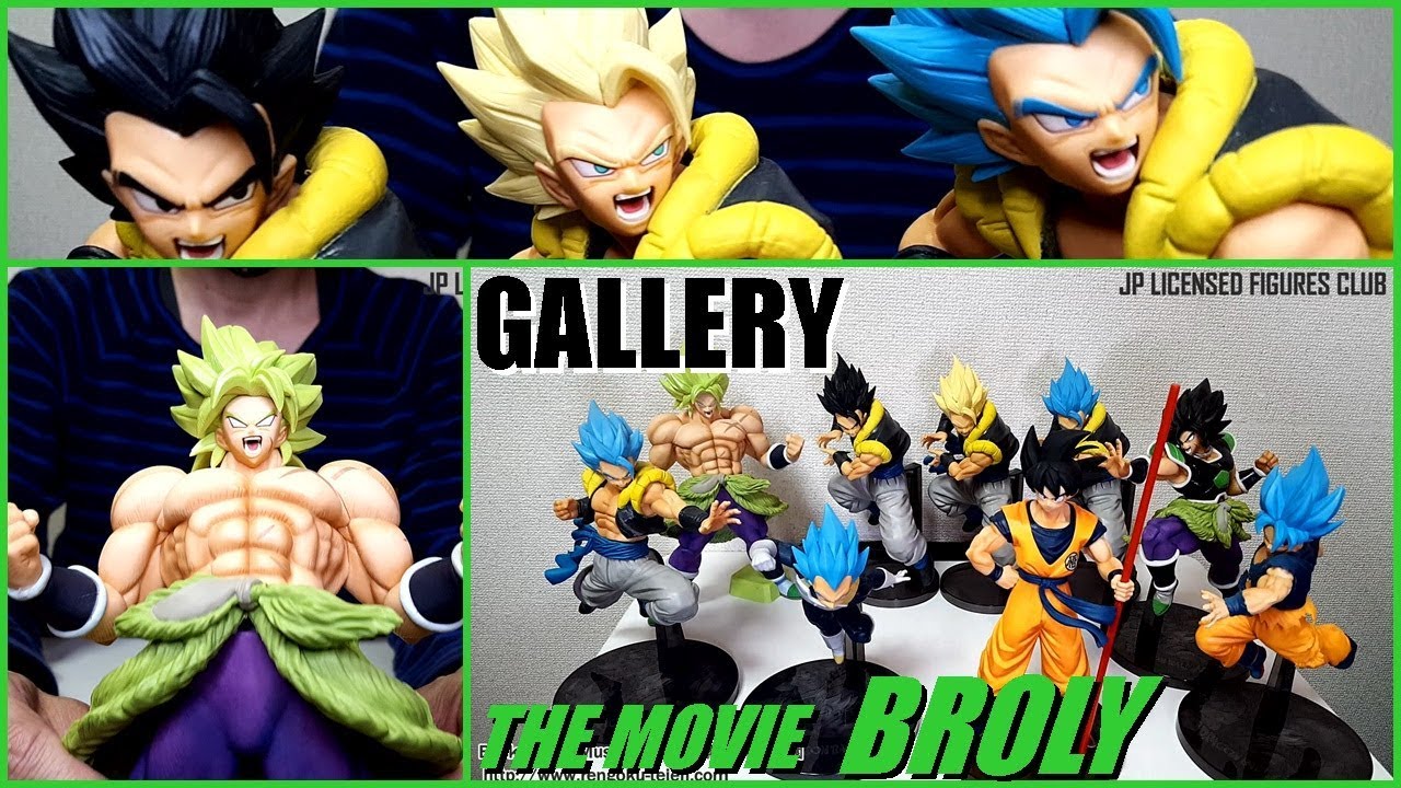 THE MOVIE DRAGON BALL SUPER BROLY Figures BANPRESTO ...