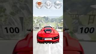 BeamNG.drive: Epic Crash Battle (Civetta vs Hirochi vs Gavril) 🏎️💨 #shortsviral