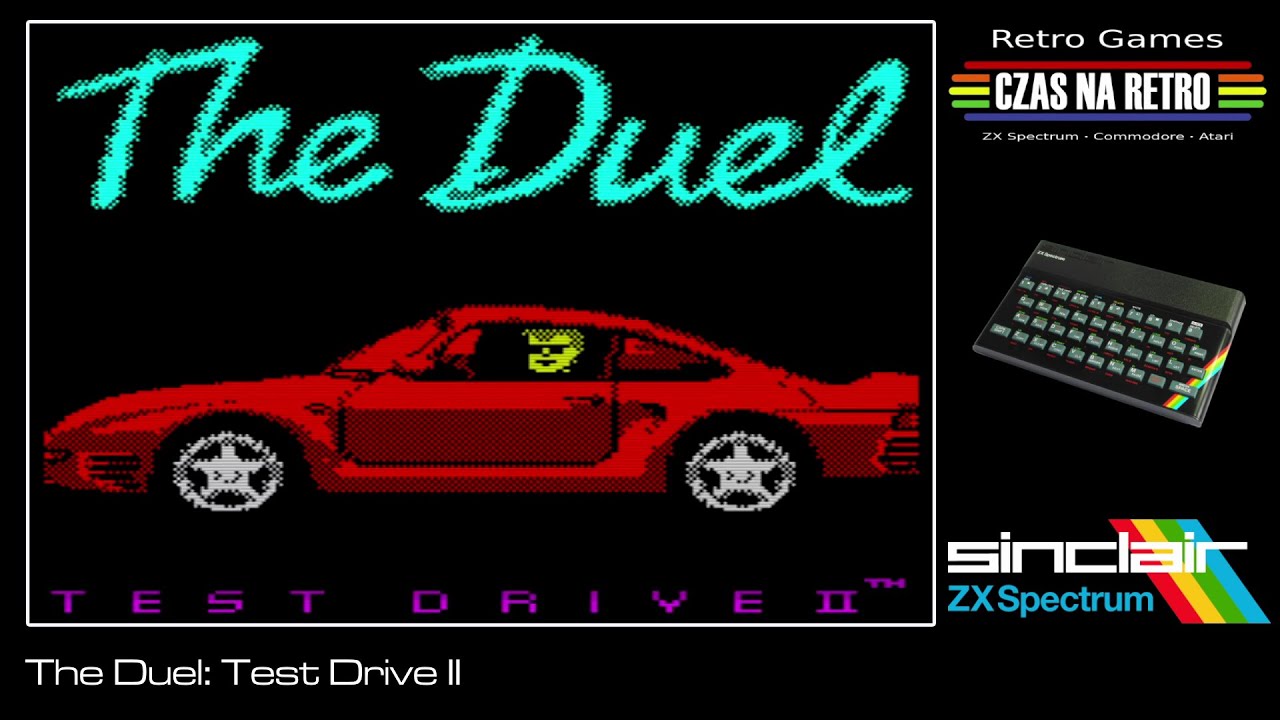 The Duel: Test Drive II (1989) - ZX Spectrum - YouTube