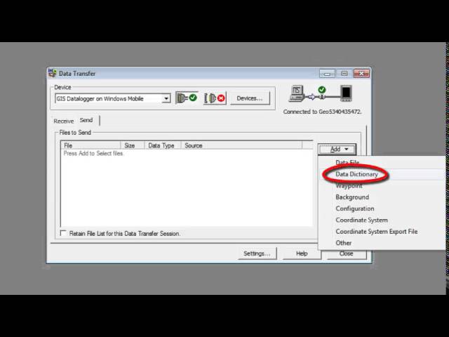data dictionary creation in gps pathfinder office data dictionary creation in gps pathfinder office