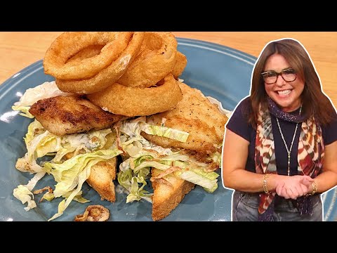 How to Make Sea Bass Fishwich with Tasty Tartar Sauce on Toast Points | Rachael Ray | Rachael Ray Show