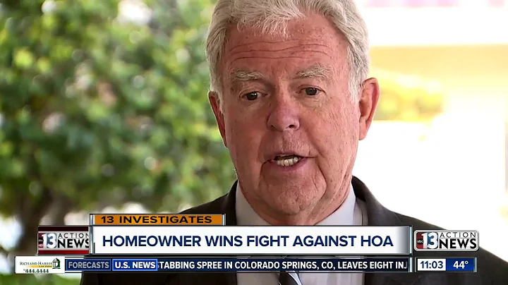 Homeowner's Victory Against HOA: A David vs Goliath Battle in Nevada