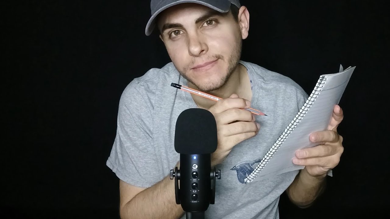 ASMR I'm Drawing YOU ✏️ Personal Attention & Hypnotic Visual Triggers