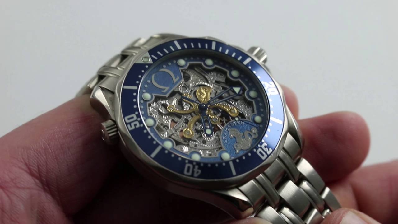 skeleton watch omega