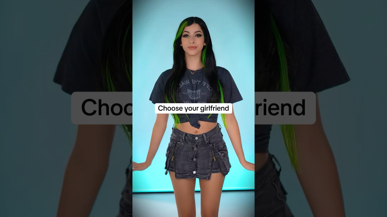 which one? 😜🖤 #trending #cosplay #foryou #halloweencostume #helpmemakethismakesense #emo #dating