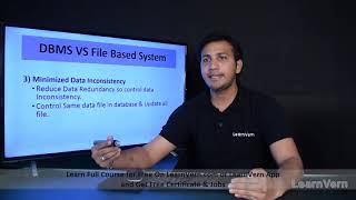 What is the difference between file based system and database system