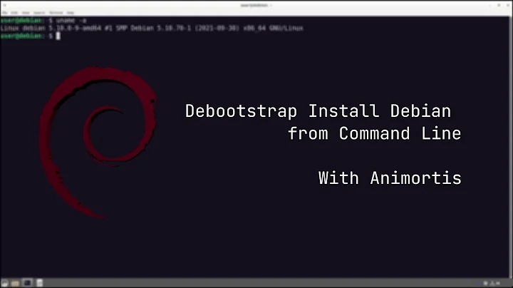 Debian 11.0 Debootstrap | Debian Command Line Install Guide