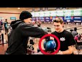 Giving Bowling Balls To Strangers