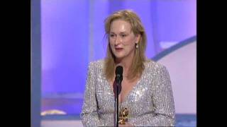 Meryl Streep Wins Best Supporting Actress Motion Picture - Golden Globes 2003