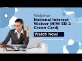 Webinar: National Interest Waiver (NIW EB-2 Green Card)