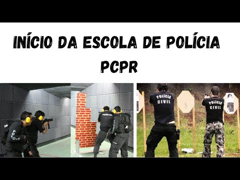 Início da escola de polícia da PCPR - ESPC