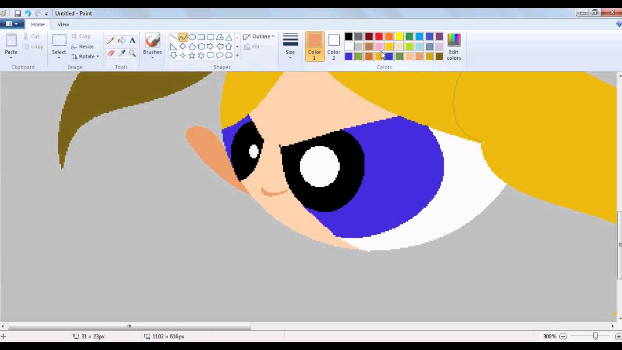 powerpunk girls speed paint all 3 girls