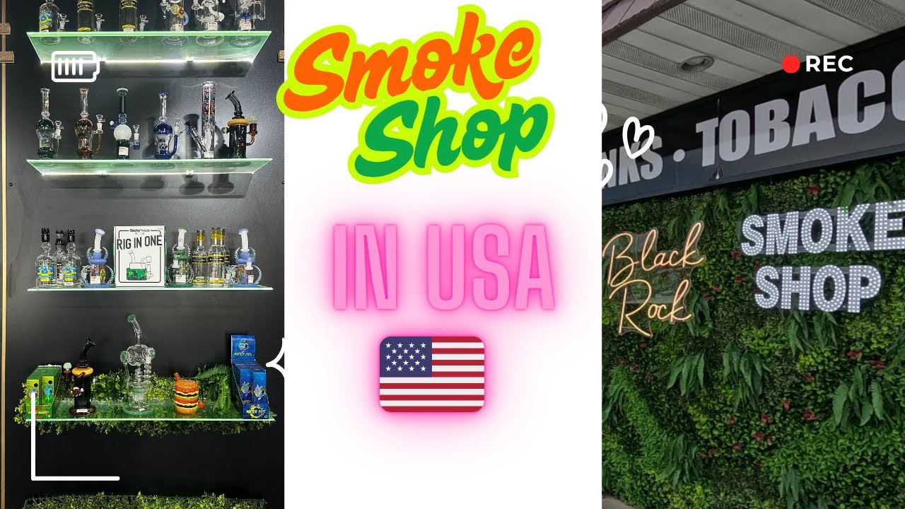 Typical Legal Smoke Shop In United States , Nashe Hi Nashe America Me🤣