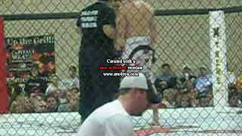 MMA Fight Chris Navarrette(blk shorts 2-0) K.O