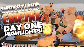 nL Highlights - Day One Highlights + The Career of Flex Beanbag! (Wrestling Empire)