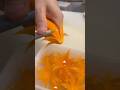 We get shown how to make decorative carrot flowers 🥕🌸❤️