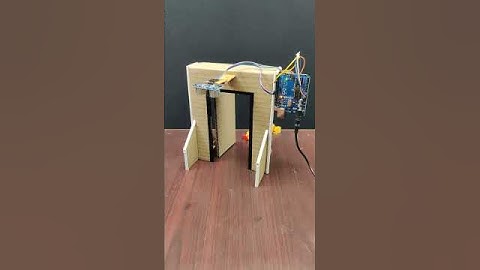 Automatic Door Opening System using Arduino