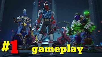 #1 Marvel Realm of champions/ Marvel Realm of champions gameplay walkthrough Android (ioS) part 1